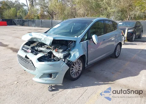 2013 Ford C-Max Hybrid Sel z USA, uszkodzony, nr VIN 1FADP5BU9DL500114